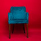 Fauteuil d'appoint en velours