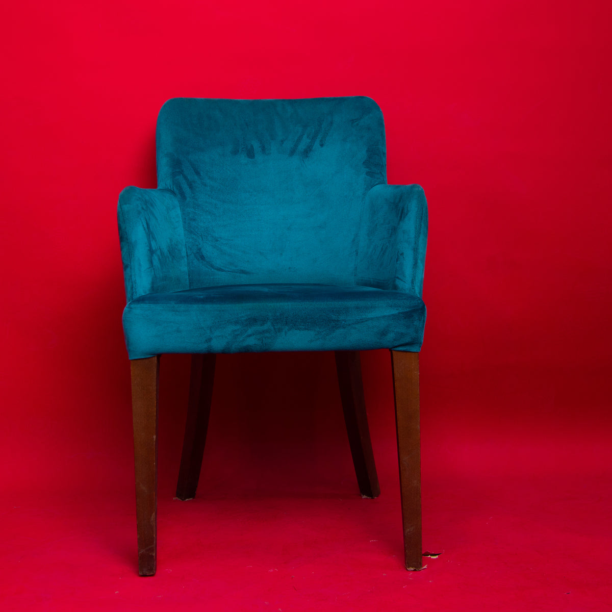 Fauteuil d'appoint en velours