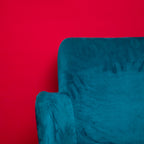 Fauteuil d'appoint en velours