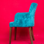 Fauteuil d'appoint en velours