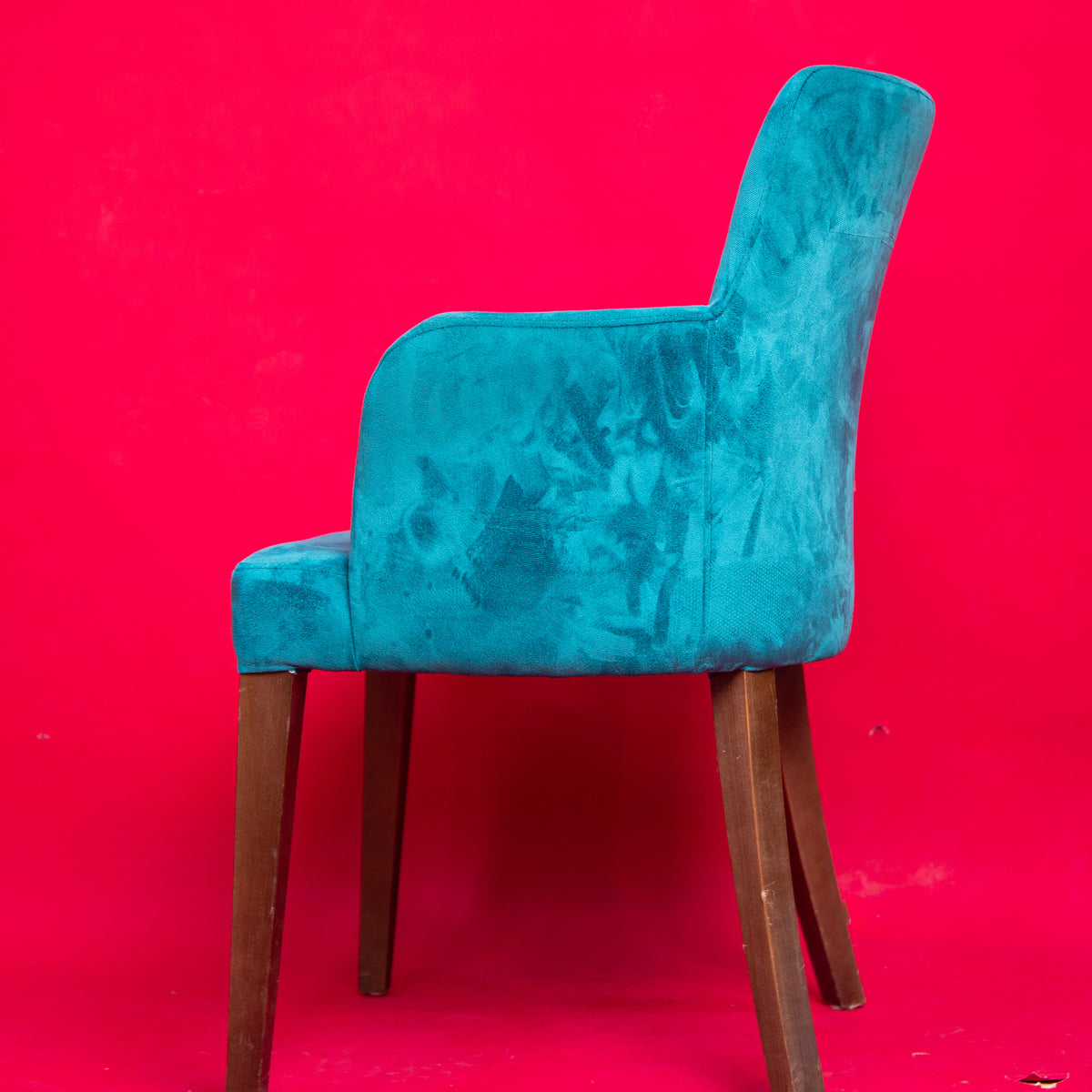 Fauteuil d'appoint en velours