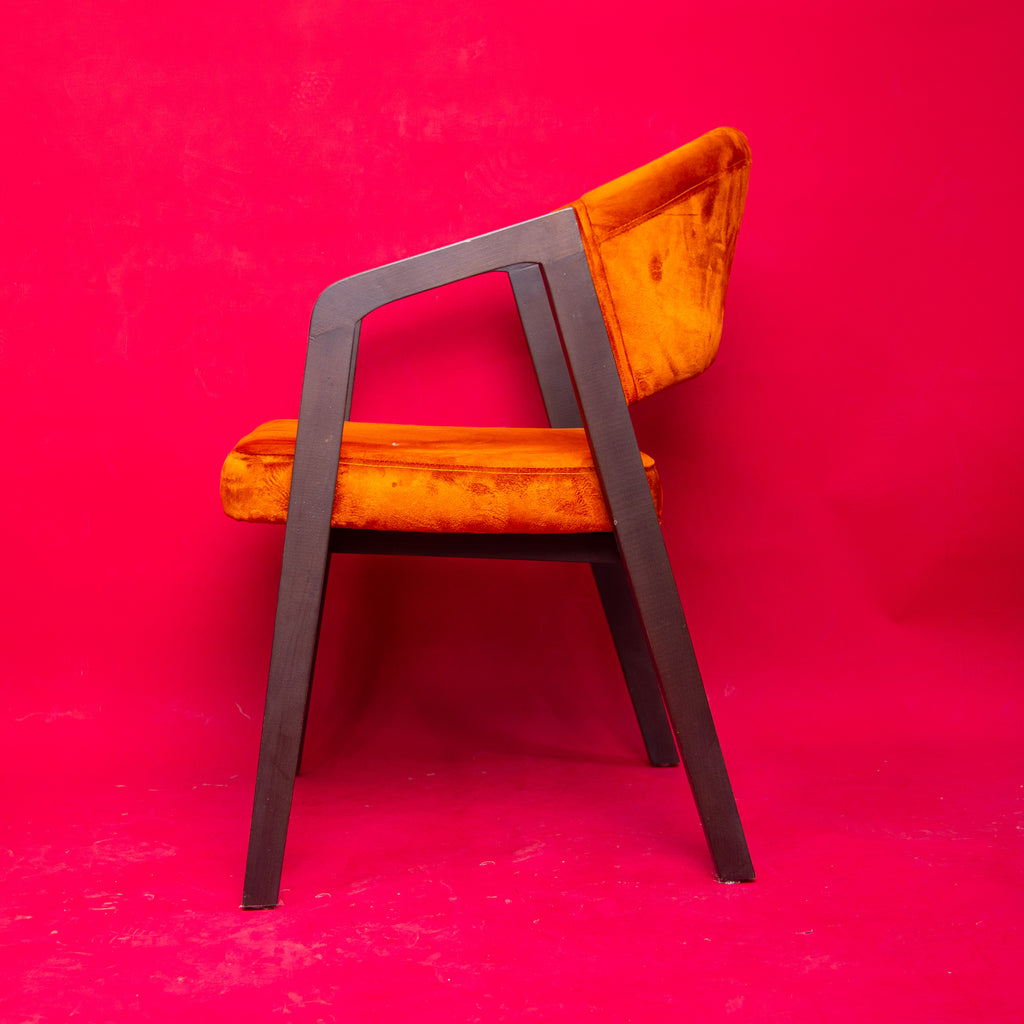 Fauteuil d'appoint en velou