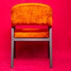 Fauteuil d'appoint en velou