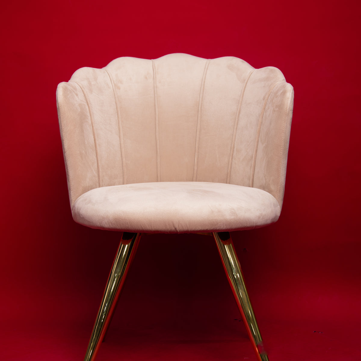 Chaise / Fauteuil Coquillage en Velours