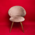 Chaise / Fauteuil de table en velours