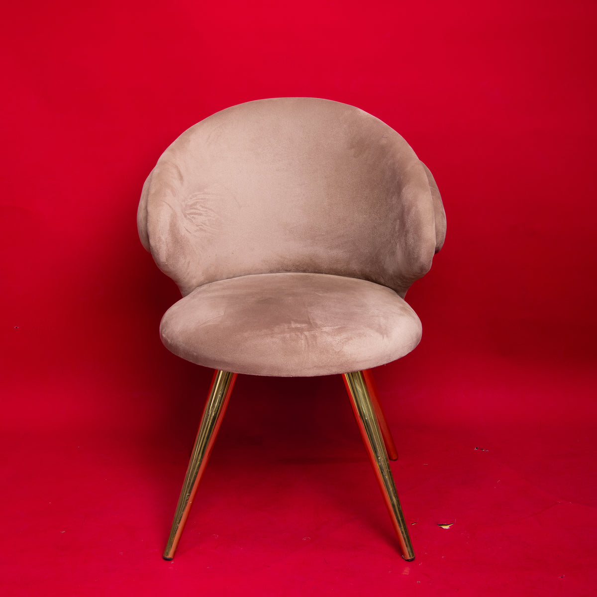 Chaise / Fauteuil de table en velours
